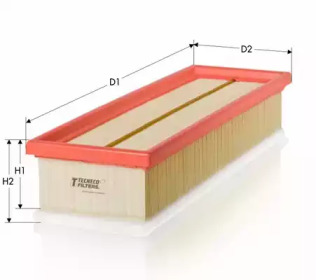 TECNECO FILTERS ar34120pms -  Воздушный фильтр